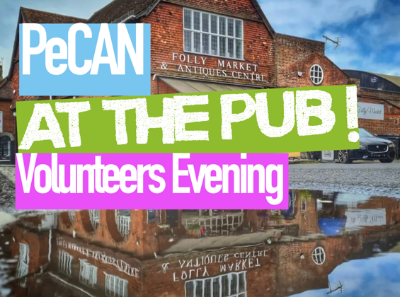PeCAN at the Pub - Volunteers Evening