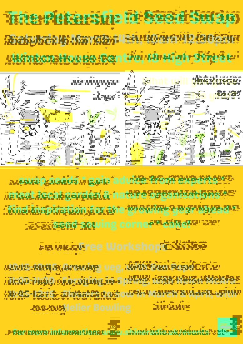 petersfield seed swap poster