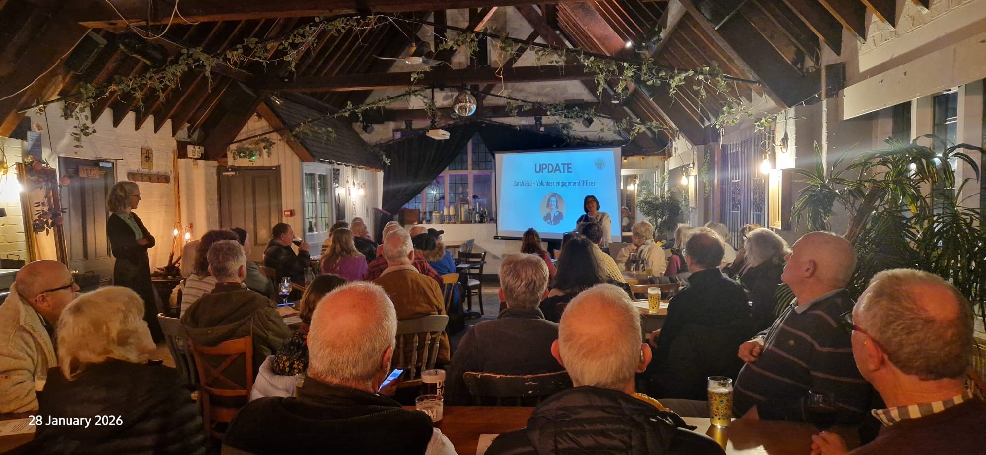 A Buzzing Volunteers Evening at The Folly