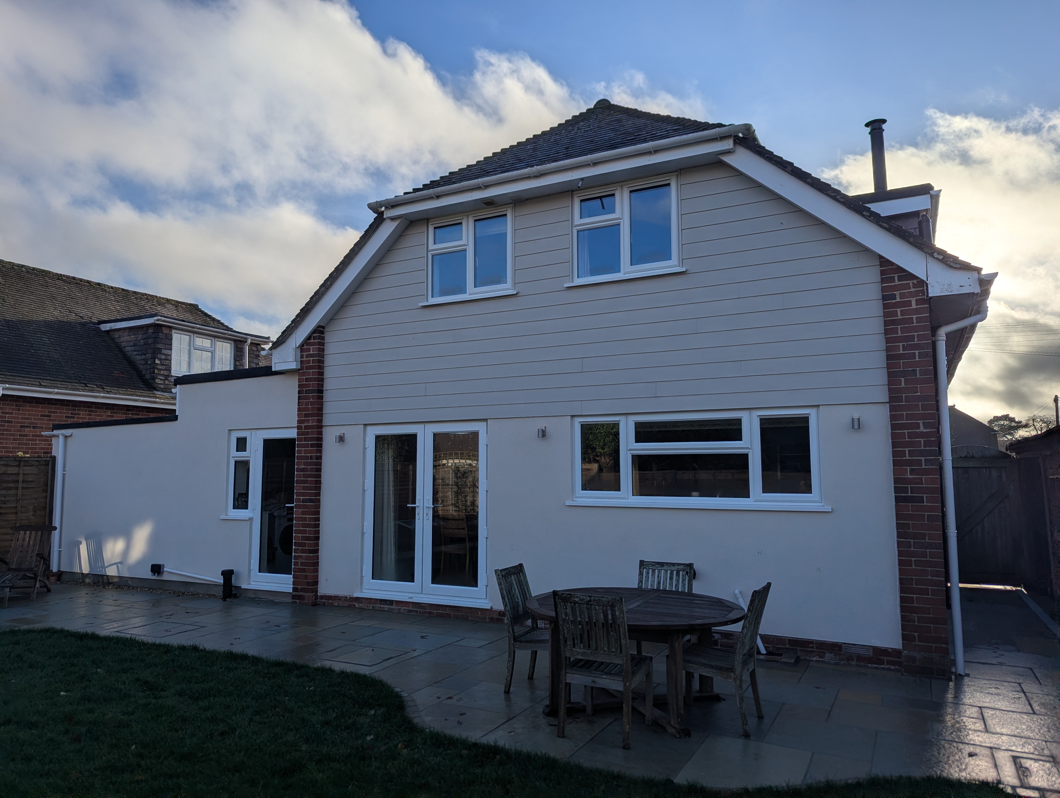 1960s home from rear