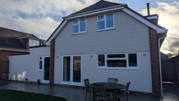 1960s home from rear