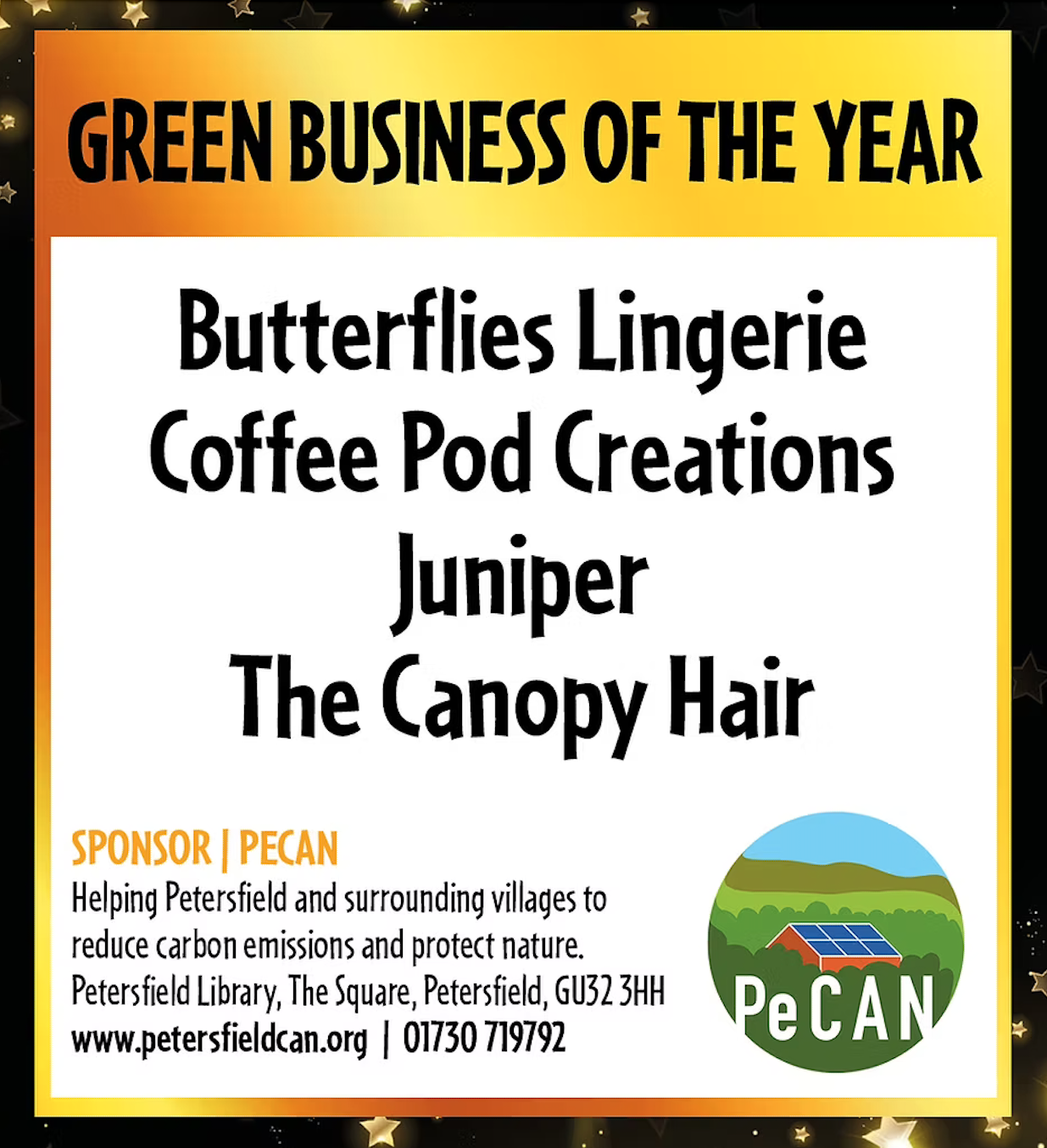 green business nominees