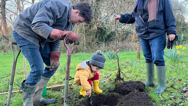 Greatham Family Planting2