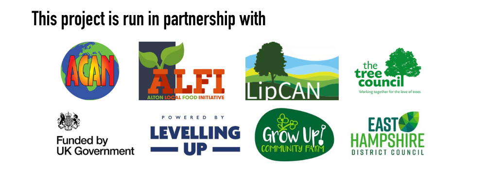 Banner with sponsor logos