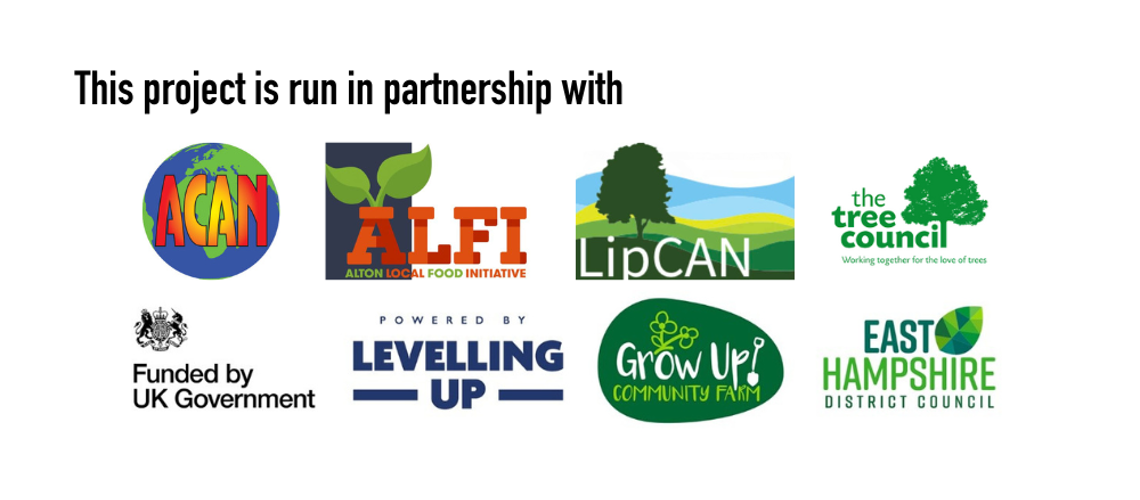 Banner with sponsor logos