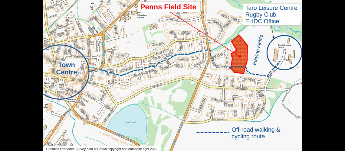 penns field map